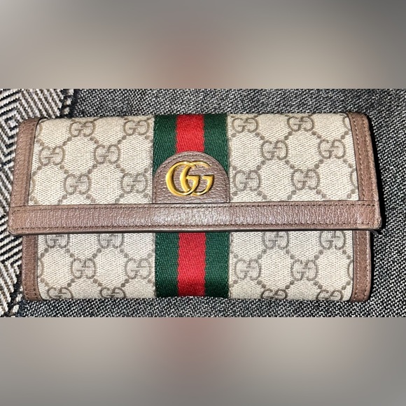 Gucci Ophelia Large Purse and clutch wallet combination 100% Authentic! - Picture 9 of 16